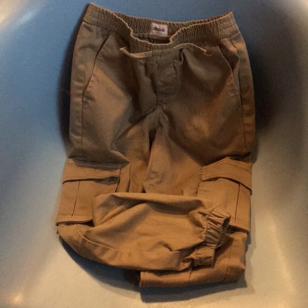 Khaki jogger style pants Hudson jeans